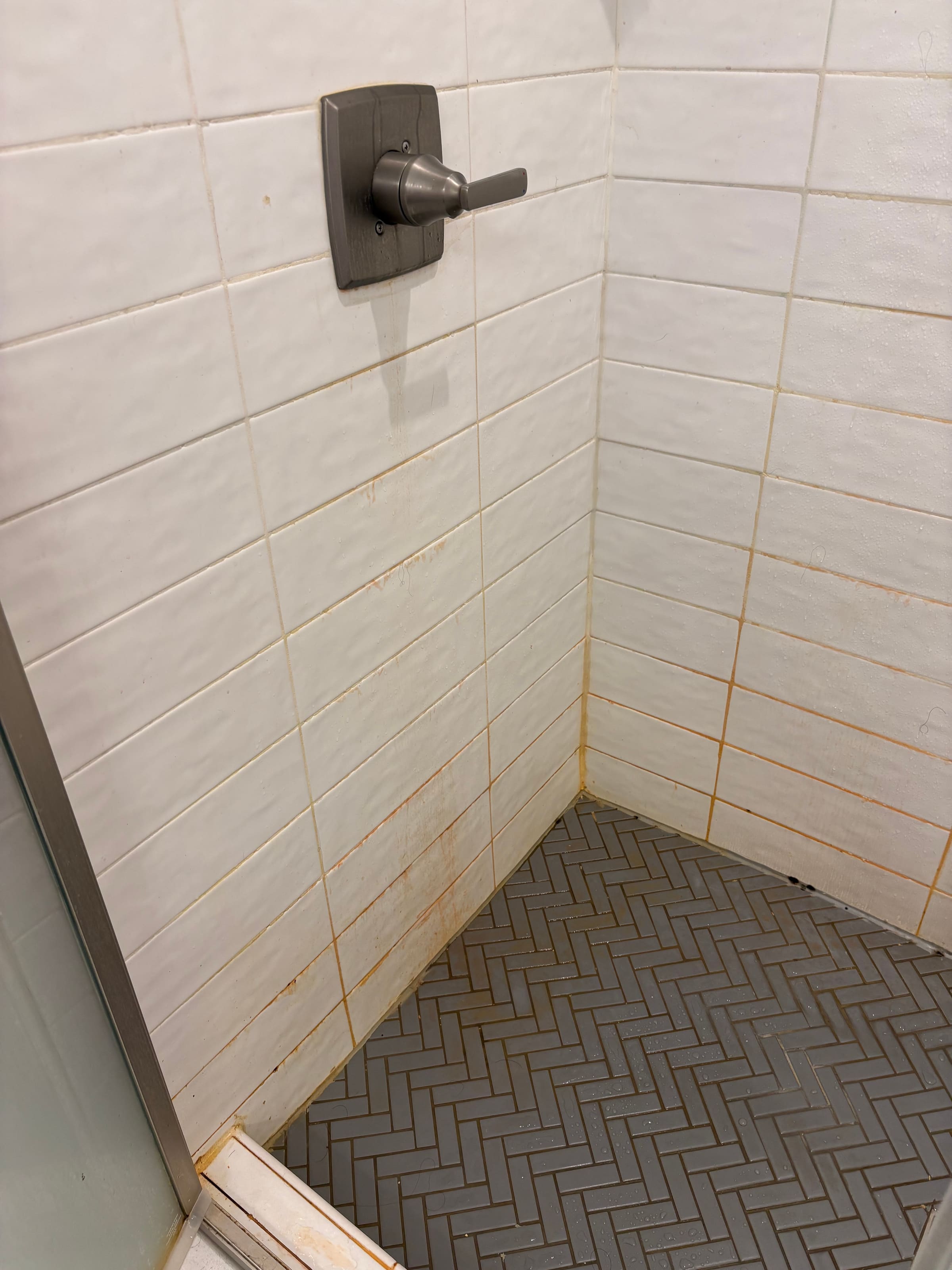 Bathroom reset before cleaning